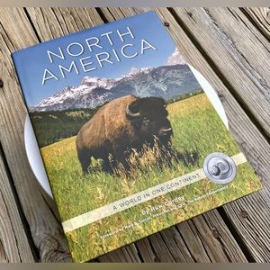 North America Large Hardcover Coffee Table Book Dust Jacket Full Color Pages